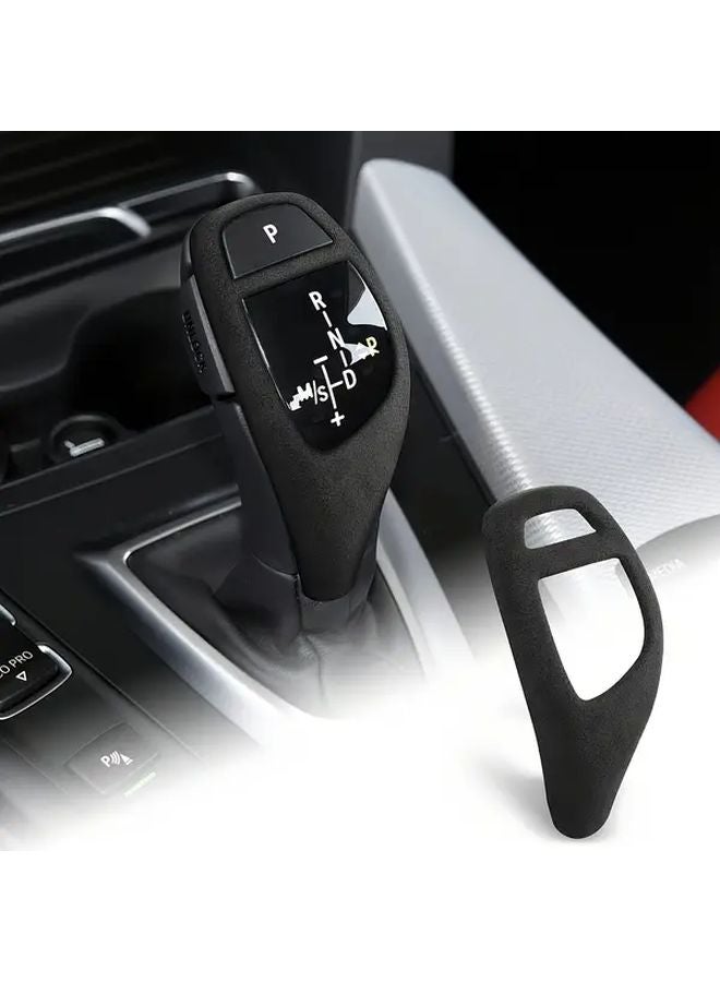 Black Gear Knob Cover For BMW 3 4 Series F20 F30 F32 F36 Dashboard Upgrade - Image 1